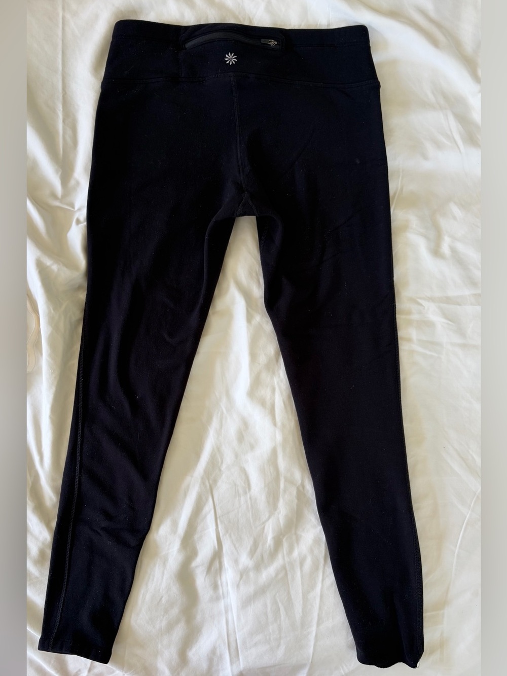 Athleta Fleece-Lined Cold Weather Running Leggings Black Size S